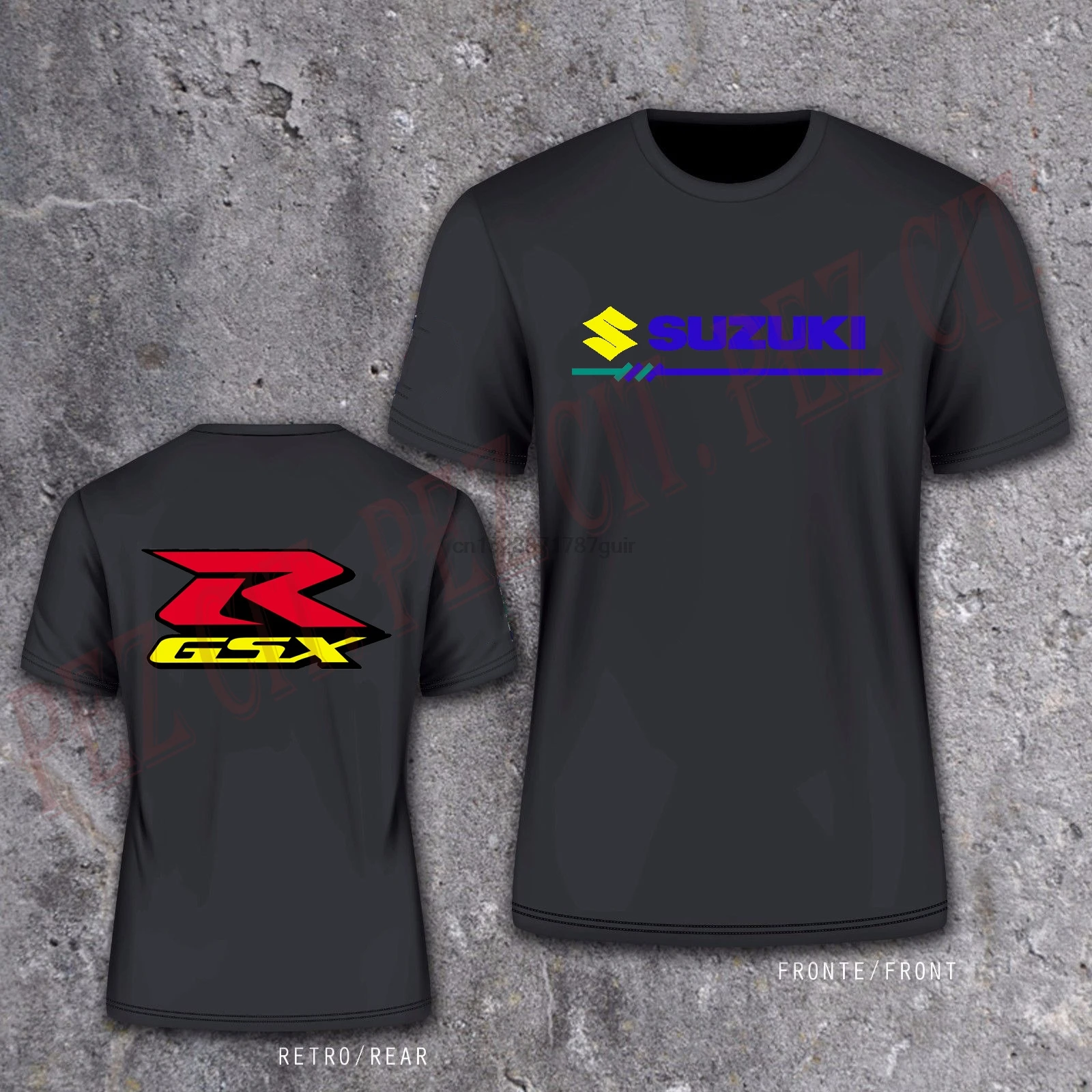 

SUZUKI GSXR SPORT BIKE Logo T SHIRT Car Racing Gift New Black T SHIRT To