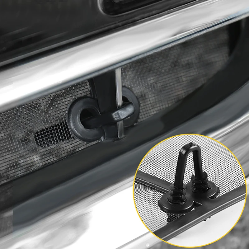 Карманго для Nissan Patrol Y62 автомобиля Передняя средняя решетка решетки против насекомых пыли Солнцезащитная сетка крышка рамка авто аксессуары