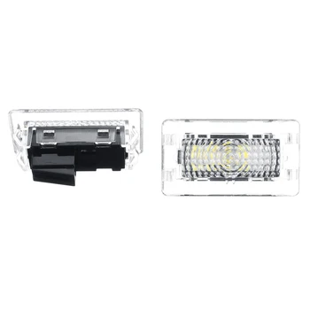 

2Pcs 12LED Car Interior Light High Output Car Door Puddle Trunk Footwells Glove Box Light Lamp For Tesla Model 3/S/X Clear Lens