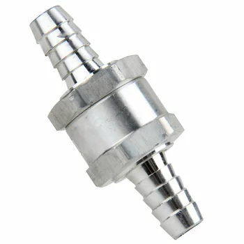 

10mm Fuel check valve 3/8\" Aluminium Fuel Line One Way Diesel Accessories Parts