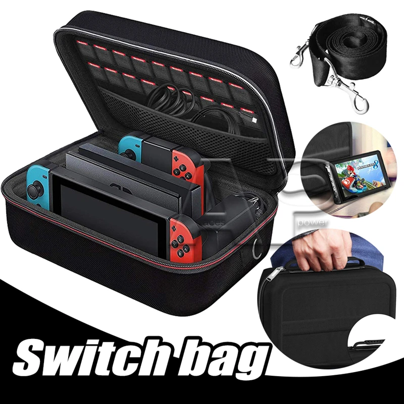 Большая сумка для хранения Acespower Nintendo Switch сумка-мессенджер игровой приставки