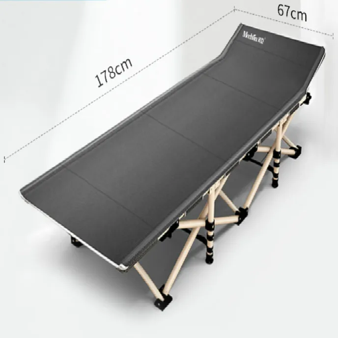 

Michen lunch break folding sheet bed simple portable marching chair napping bed office home adult escort