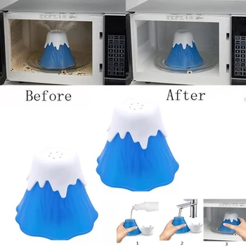 

2Pcs Microwave Cleaning Oven Steam Cleaner Disinfect Household Professional Kitchen Tools
