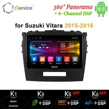 

Ownice 360 Panorama Android 9.0 Eight Core carplay Car Radio DVD GPS Navi Player dvd 4G DSP Optical for Suzuki Vitara 2015 2016