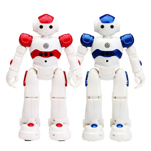 Creative Gift for Kids&Adults with Multicolor Optional Interactive Plastic Robot 1