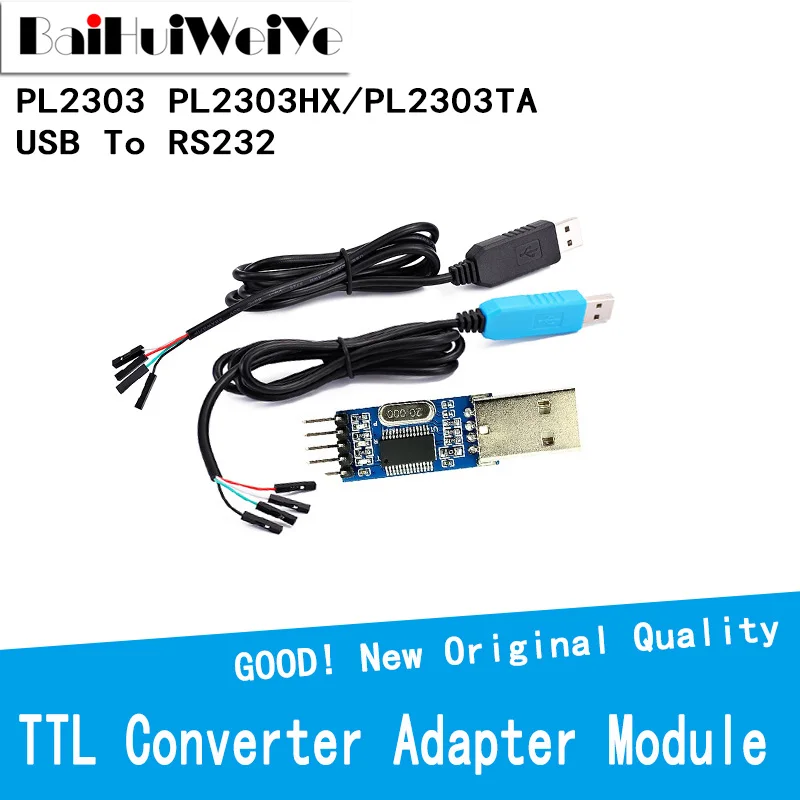PL2303-PL2303HX-PL2303TA-USB-To-RS232-TTL-Converter-Adapter-Module-With ...