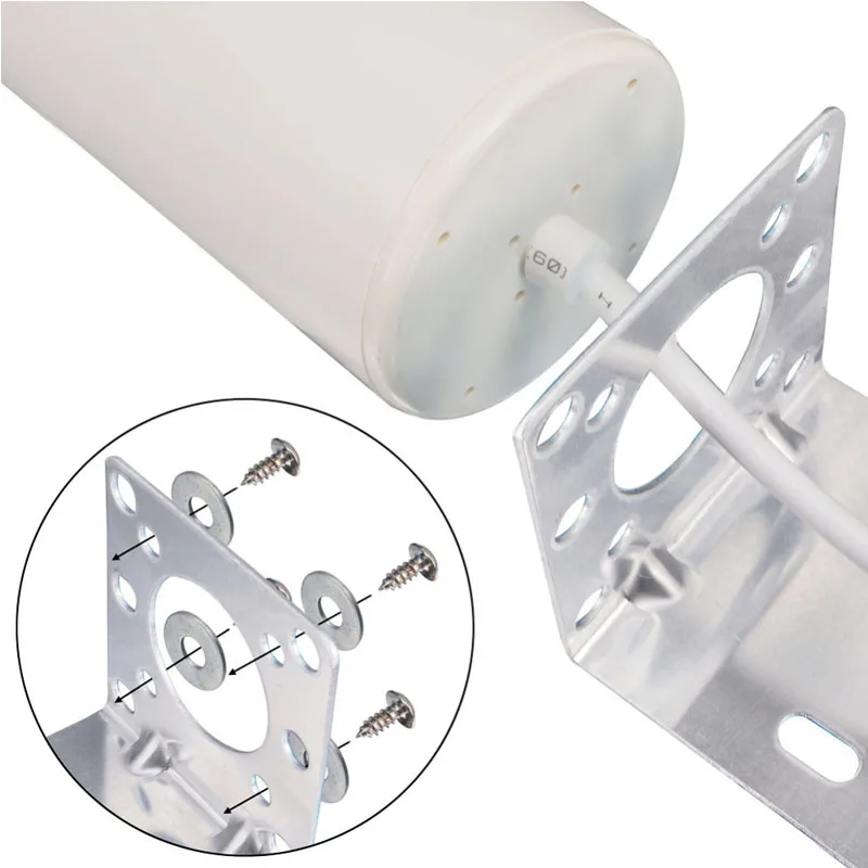 18dBi Omni Wifi LTE 4G 698-2700-3800Mhz N Female Outdoor 2G 3G LTE 4G 5G Antenna For Communication 1Piece
