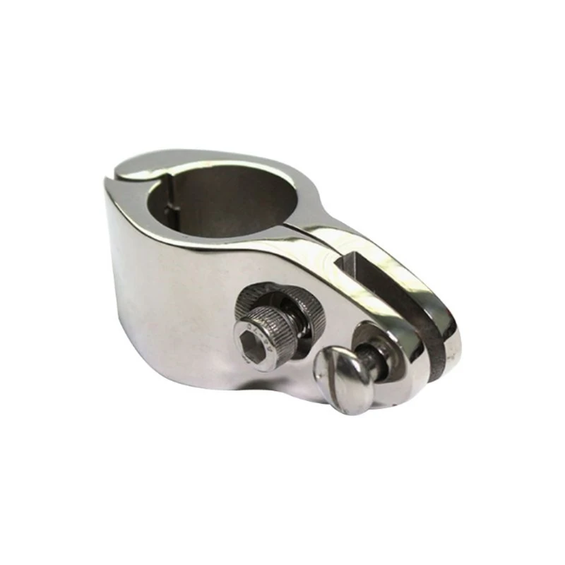 22mm 25mm 316 Stainless Steel Fitting Boat Bimini Top Hinged With 2 Screws Jaw Slide Easy Install Marine Hardware N0HF marine accessories marine hardware marine fastening set marine mounting set