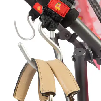 

2pcs Baby Hanger Baby Bag Stroller Hooks Pram Cart Hook Accessories