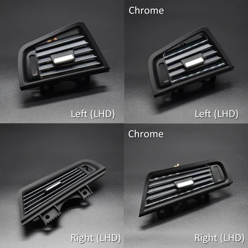

LHD RHD Front Row Wind Left Center Right Air Conditioning Vent Grill Outlet Panel With Chrome Plate For BMW 5 Series F10 F18