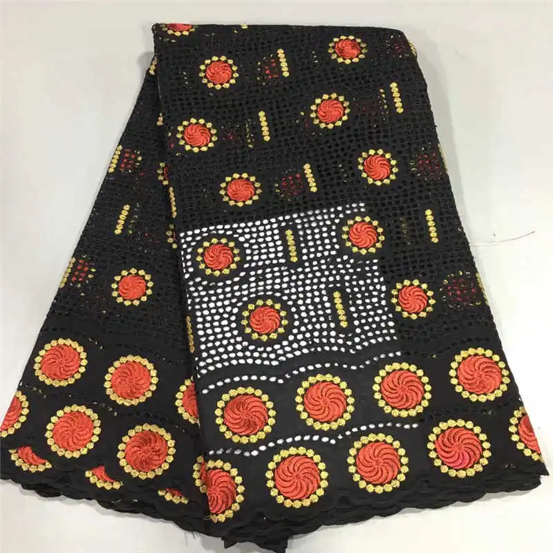 Нигерийская швейцарская кружевная ткань высокого качества новейшая хлопковая кружевная ткань для мужчин и женщин вечерние платья Win521z