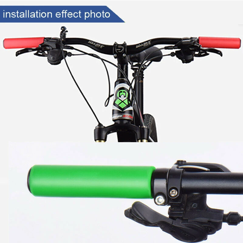 MEROCA MTB руль для шоссейного велосипеда ручки 35g Superlight 130*3 6 мм Нескользящая
