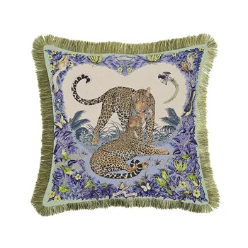 

Luxury sofa pillow or chair pillow Creative animal pattern Soft and comfortable sofa decorations in the living room and bedroom