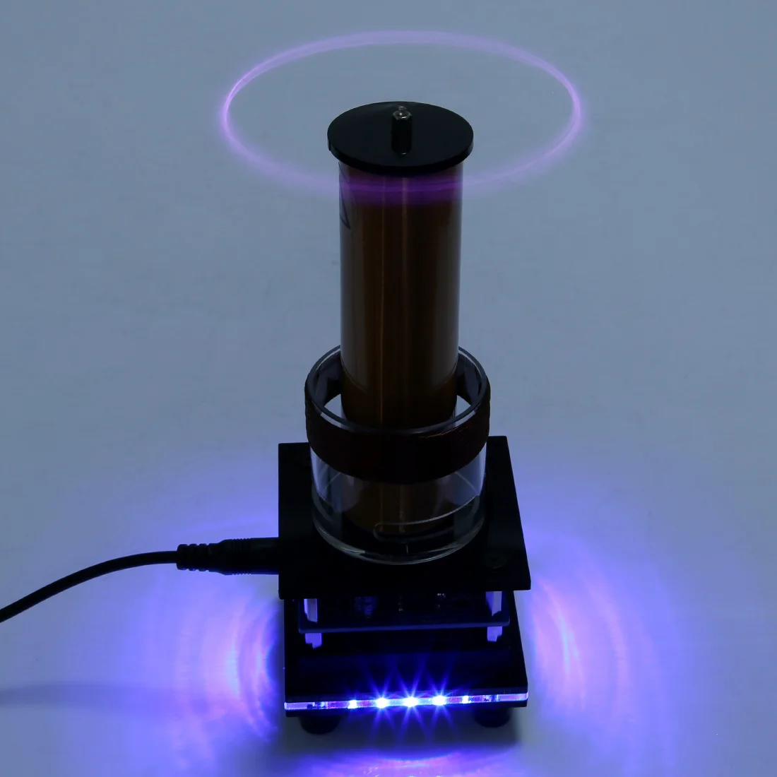Music Tesla Coil Plasma Speaker with 100-240V Adapter - US Plug