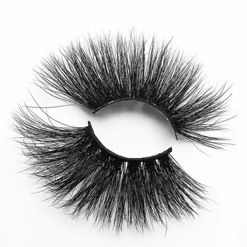 

LISM Eyelashes 5D Mink 25mm Eyelashes Criss-cross Thick Fluffy Mink Lashes Long Lasting Dramatic False Eyelashes Extension