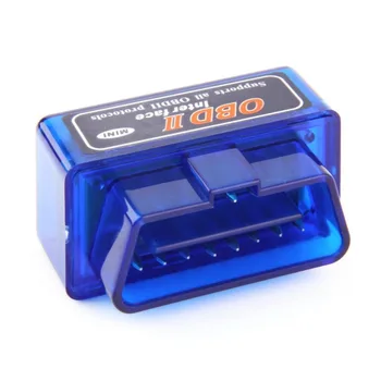 

Super Mini ELM327 OBD2 II Wireless Bluetooth Car Auto Diagnostic Interface Scanner Tool Blue Portable ABS Plastic Tool