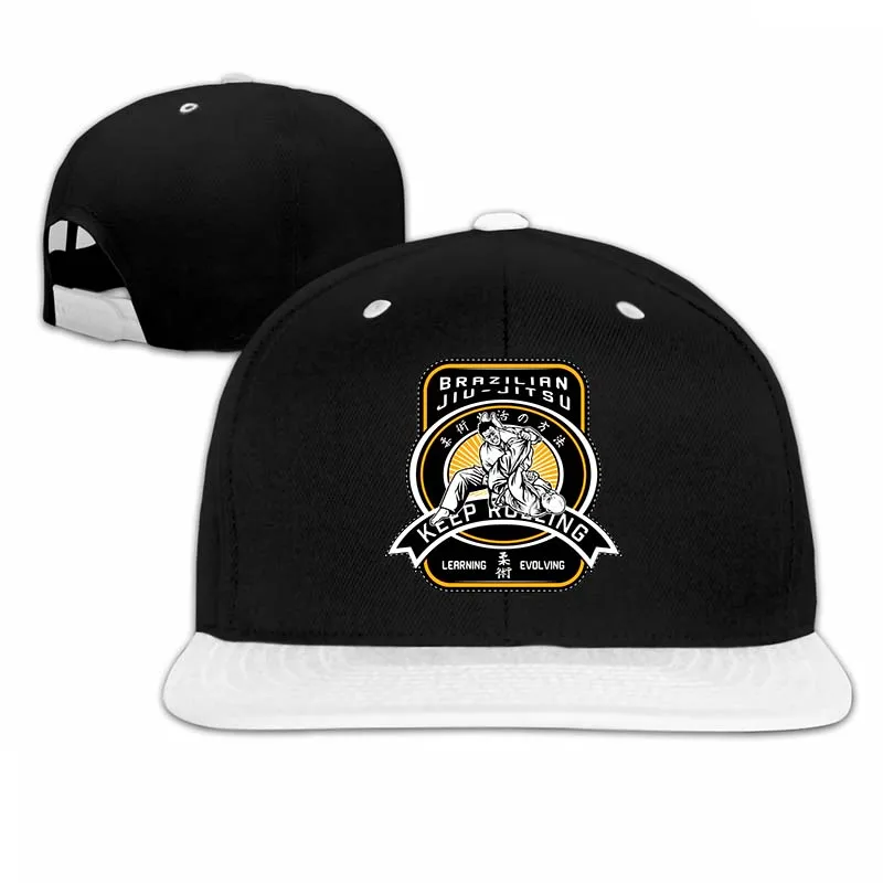 BJJ Brazilian Jiu Jitsu Baseball cap men women Trucker Hats fashion adjustable cap - Цвет: 5-White