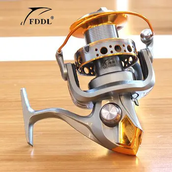 

FDDL 10000 Series Spinning Big Saltwater Fishing Reels 5.1:1 13BB Full Metalline Reels Boat Rock Trolling Reel