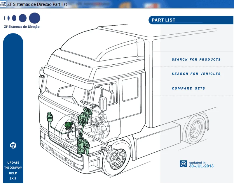 Каталог продукции автомобильного рулевого управления ForZF SD 2018 | Автомобили и