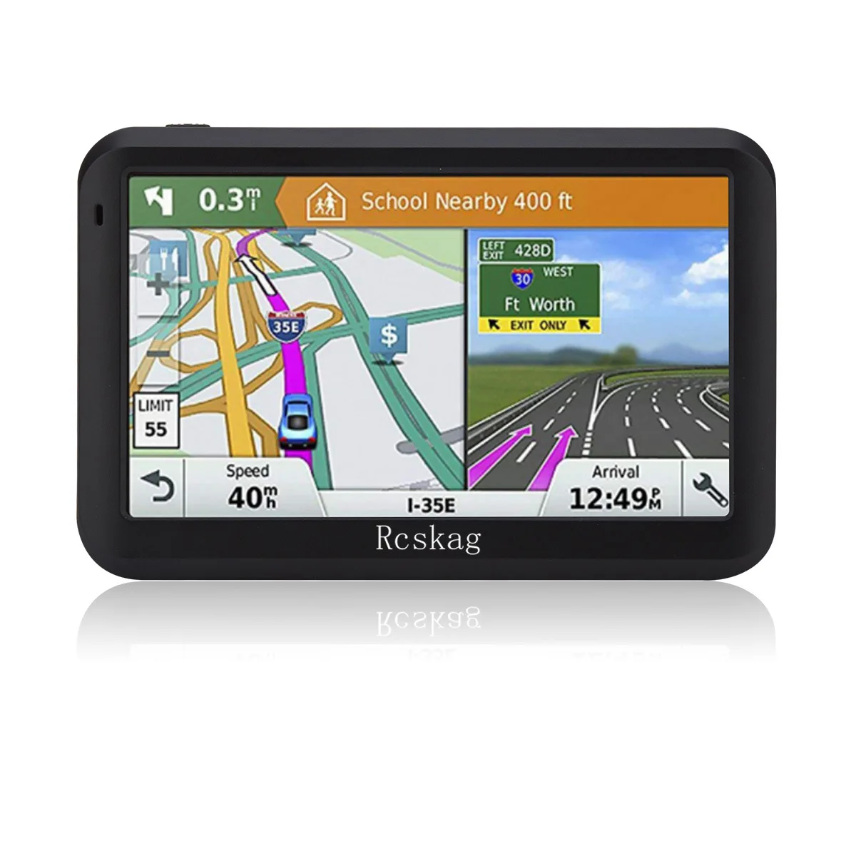 Автомобильный GPS-навигатор портативный 5-дюймовый HD 8G автомобильный Грузовик