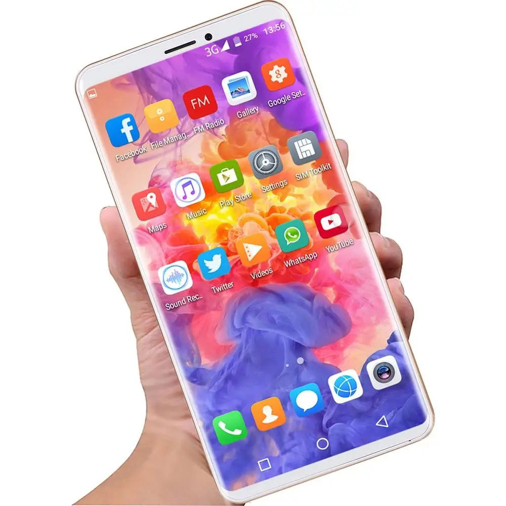 

For P20 Pro Smartphone Face Id Full View Screen Ai Smartphone Waterproof Android 6.0 Us Plug