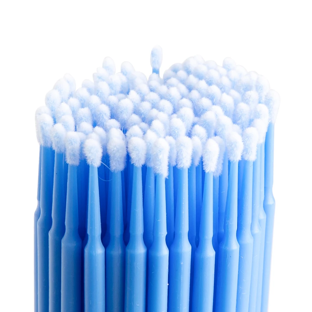 Щёточки для наращивания ресниц MicroBrush одноразовые щёточки щётки коррекции Micro Brush