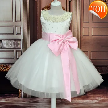 

0-10Years Kid Baby Dress For Girls Princess Bow Tulle Tutu Party Wedding Birthday Dress For Girls Fancy Dresses Kid Costumes