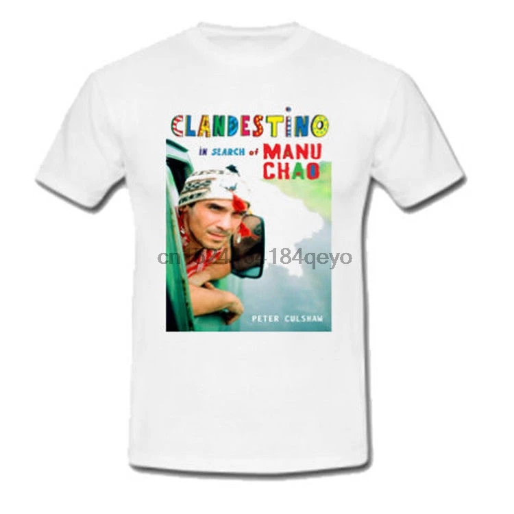 Футболка MANU CHAO TOUR новая мужская футболка размеры от S до 3XL | Мужская одежда