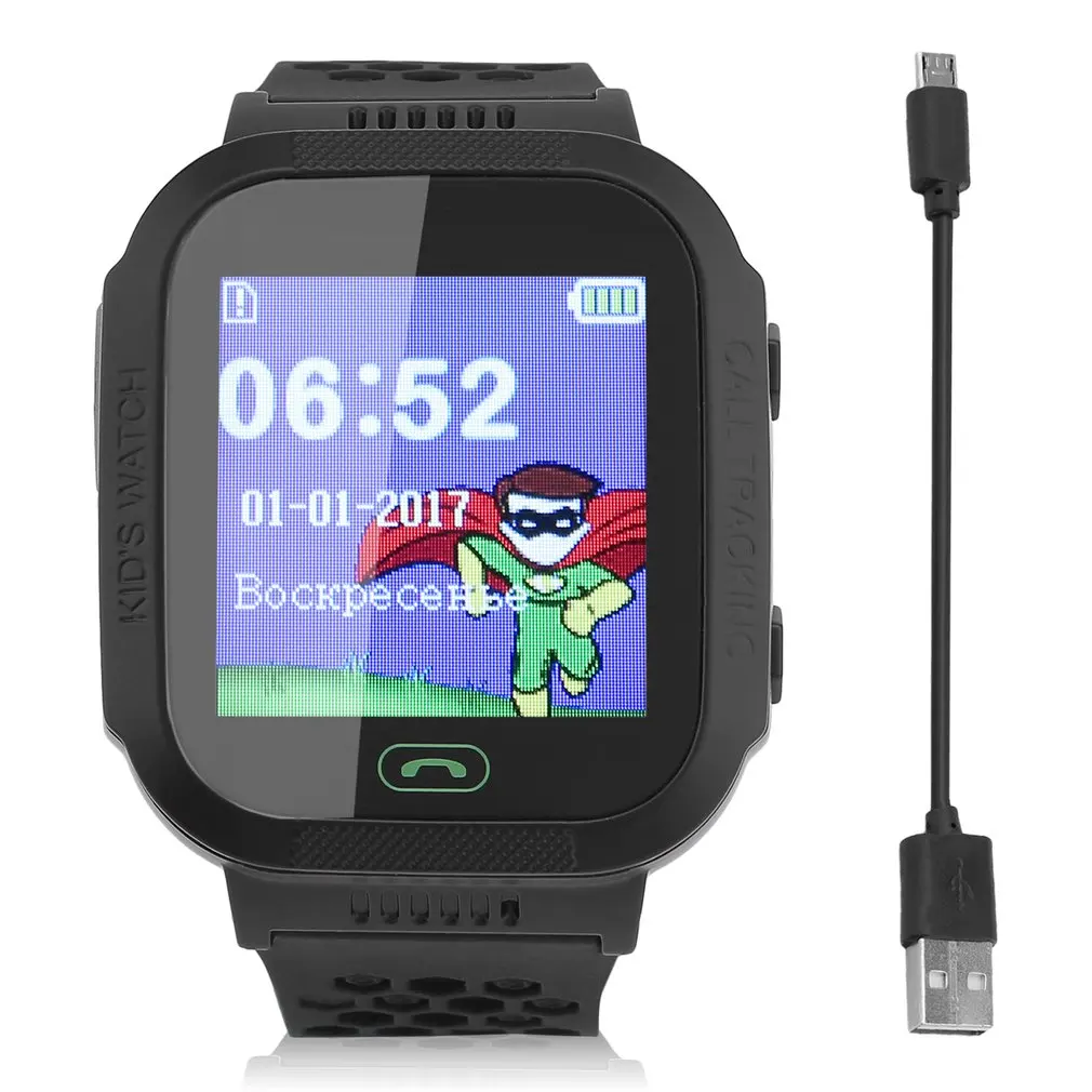 Y21S Kinder Smart Uhr Anti-verloren Kinder Sicher GPS Tracker SOS Anruf GSM Smartwatch Armband Smar