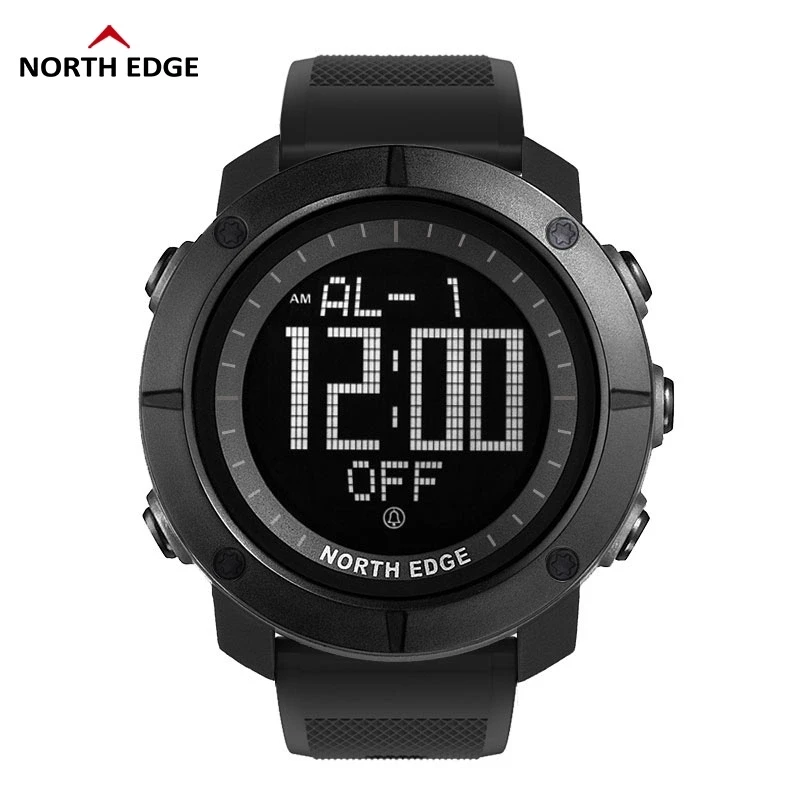 buy NORTH EDGE Men #039;s sports Digital watch Hours for Running Swimming military army watches water resistant 50m stopwatch timer