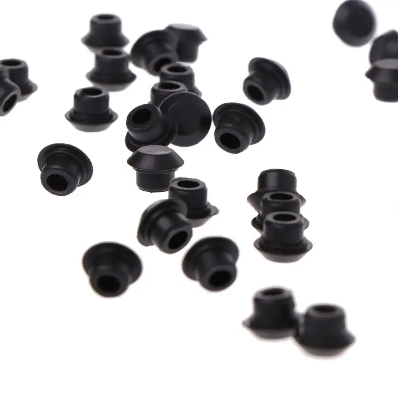 

50PCS Bulk Technic Part Rubber Stopper Chain link Grip Caterpillar Track Attachmen Brick Toy 24375 Building Block E65D