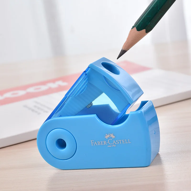 1 шт. точилка для карандашей с одним отверстием Faber Castell 4 цвета на выбор 182702