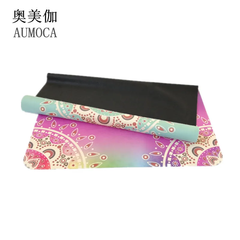 

Suede Yoga Mat Rubber Flannel Printed Yoga Mat Ultra-Thin Foldable Yoga Mat High Temperature Yoga Mat