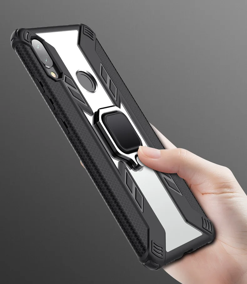 Кольцо Броня чехол для redmi note 8 pro Чехол магнитный автомобильный держатель мягкий бампер чехол для телефона для xiaomi redmi note 8 7 Чехол глобальная версия