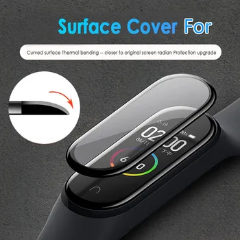 

3pcs HD Screen Protector Protective Film For Mi Band 4 Screen Protector Explosion-proof Scratch-resistant non-tempered Glass