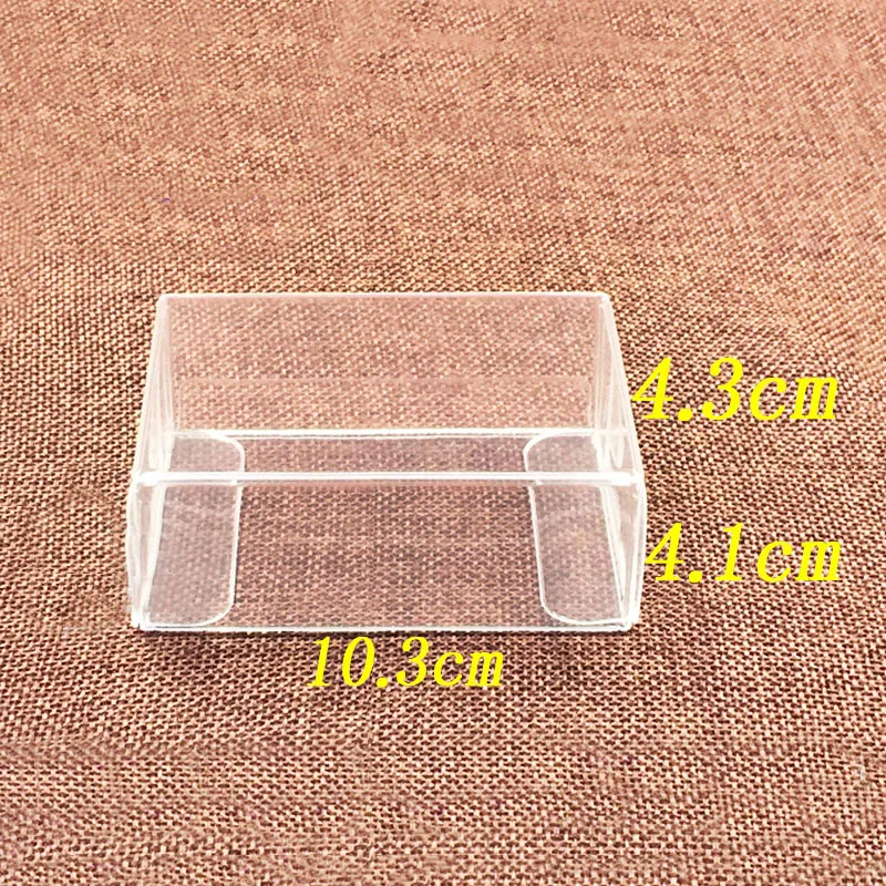 

4Pcs/lot 1/43 Clear rectangle PVC box, Plastic transparent box pvc and packaging, PVC Display box For Gift car model storage