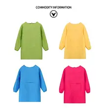 Conda Рисование фартук для детей 3-6 лет 7-12 лет фартук живопись дома, школы и т. Д