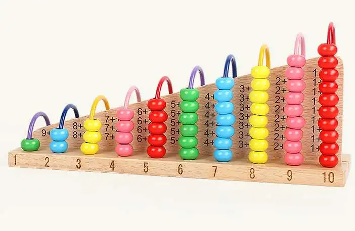 

Child student calculation rack counter arithmetic addition and subtraction math arithmetic teaching aids abacus toy