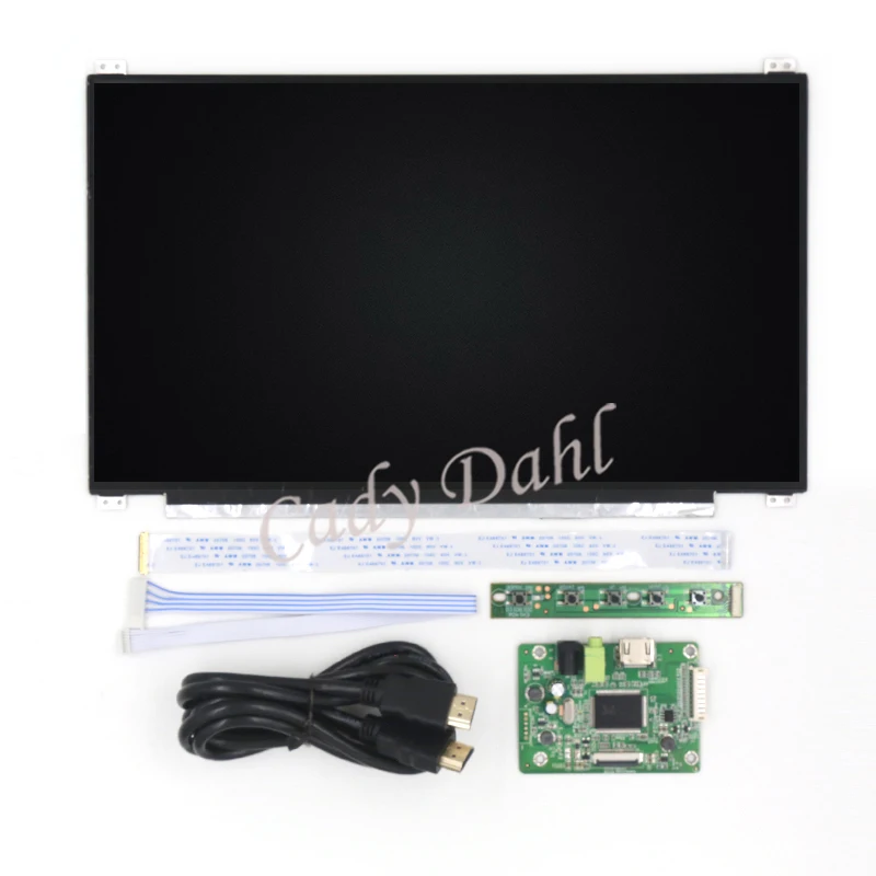 13,3 дюймов ips HD 1920x1080 EDP ЖК-дисплей портативный монитор с HDMI ЖК-контроллер плата модуль для Raspberry PI PS3 PS4 Xbo - Цвет: LCD Kit with Cable