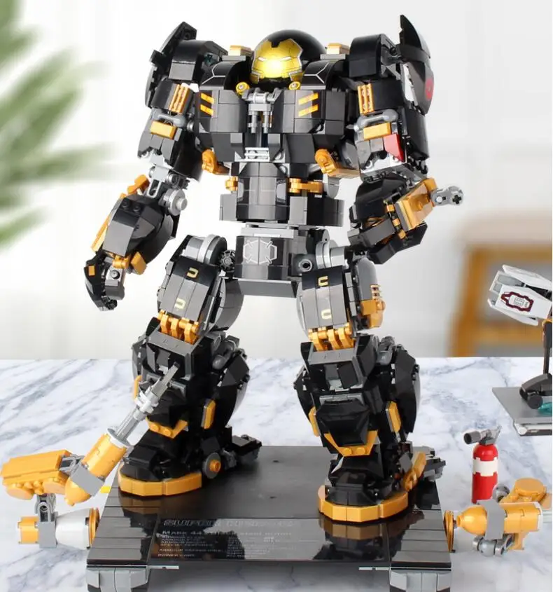 

Decool 7142 Batman Movie The Hulkbuster: Ultron Edition Dark Bricks Figure Model Set Building Block Toys Gift Children Batman