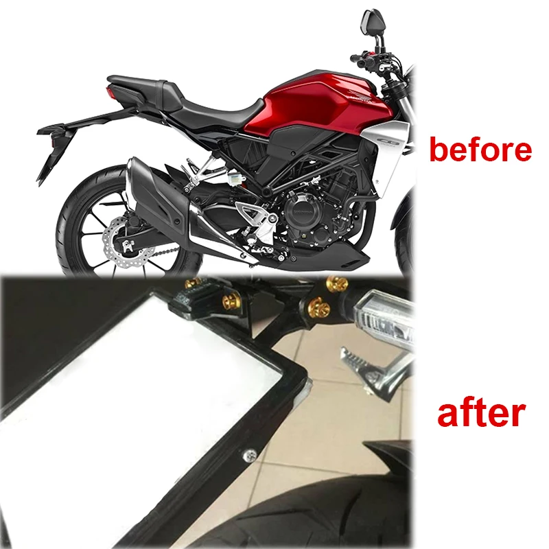 Подходящий для Honda CB300R CB125R CB150R 2018 2020 мотоциклетный задний хвостовик аккуратный