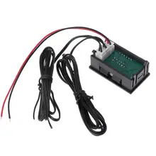 Display duplo digital termômetro temperatura sensor tester com 2 ntc prova de metal à prova d77água 77ud