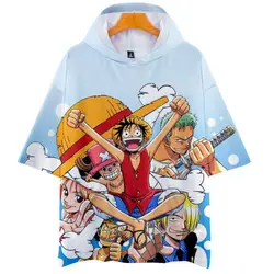 Лидер продаж японское аниме one piece периферийная футболка мужской женский костюм для косплея периферийная футболка