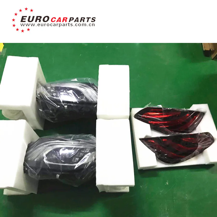 Налобный фонарь и задние фары S class w222 S63 S65 для W222 S320 S400 S500 S600 s65 светодиодный plug and