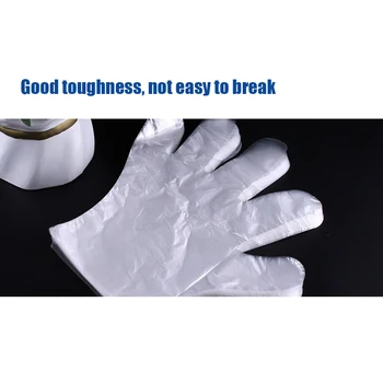 

1000pcs Disposable Plastic Gloves Large Food Grade Waterproof Safety For Kitchen Cooking Cleaning Outdoor Travel