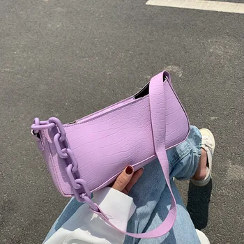 

Niche armpit bag fashion wild female bag 2020 new messenger small bag retro French style French bag