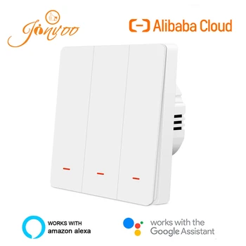 

Jinvoo smart WiFi switch Smart touch light switch EU Alexa Google home APP control remote control switch