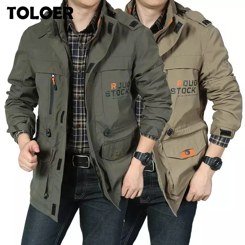 Autumn Winter Cotton Military Jacket 