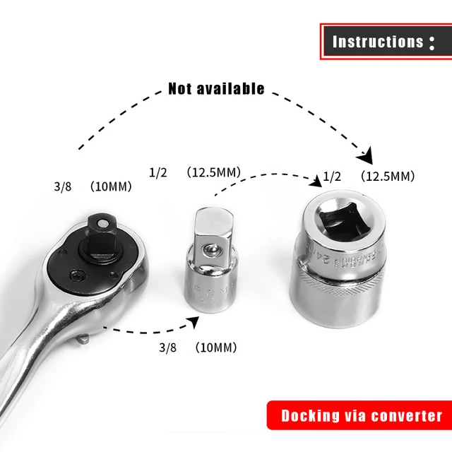 Clé à cliquet à tube de 8 mm à double extrémité ouverte, polie, écrou  évasé, clé à cliquet en acier au chrome vanadium, clé à cliquet à tête fixe  : : Bricolage