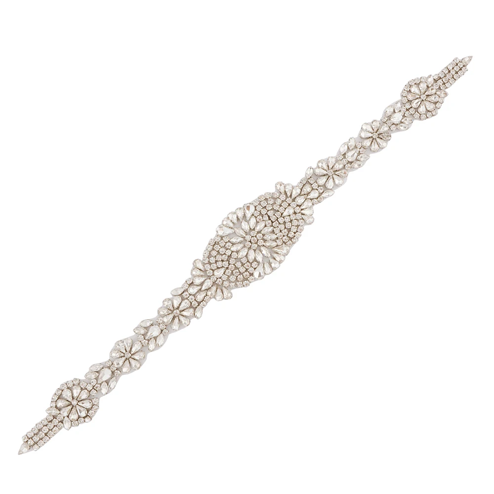 applique S123B свадебные пояса - Цвет: applique
